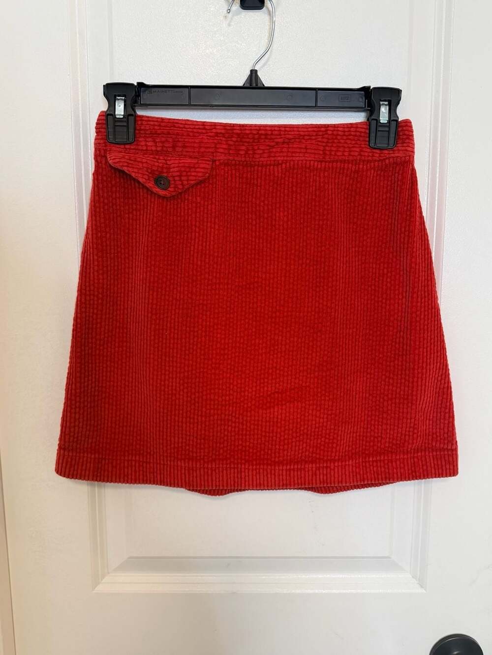 Urban Outfitters Red Corduroy Mini Skirt Size S